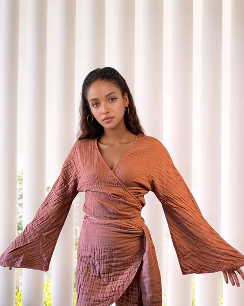 Nare İspanyol Müslin Bluz