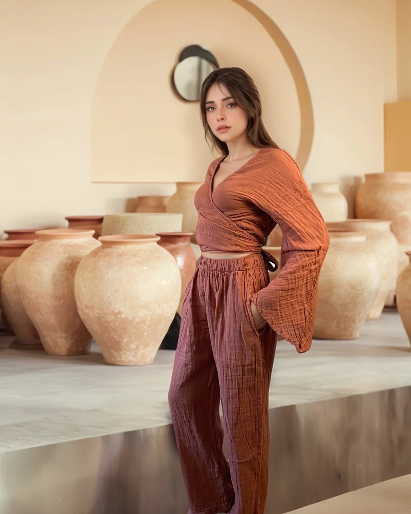 Tike Müslin Pantolon