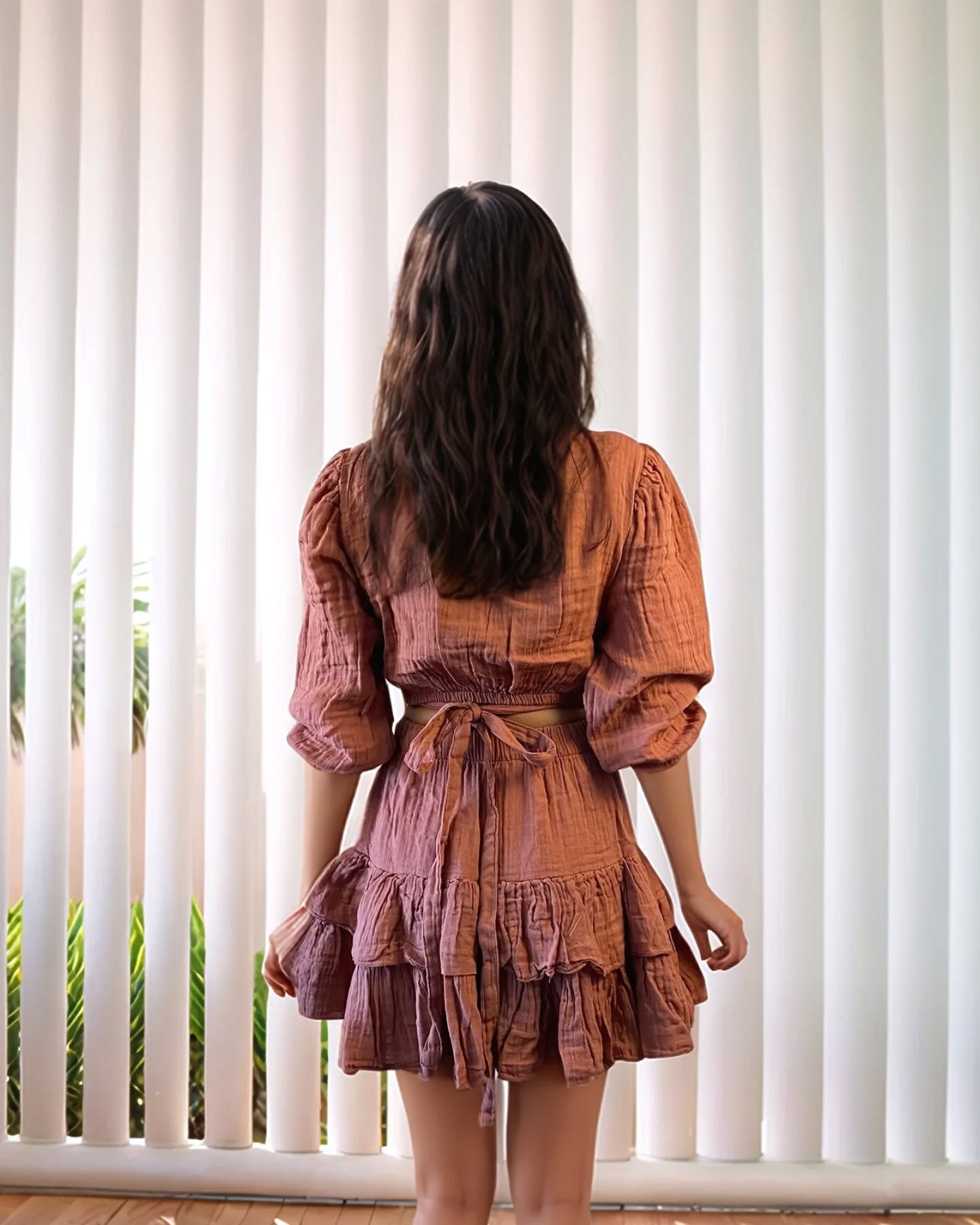 Helene Fırfırlı Müslin Etek