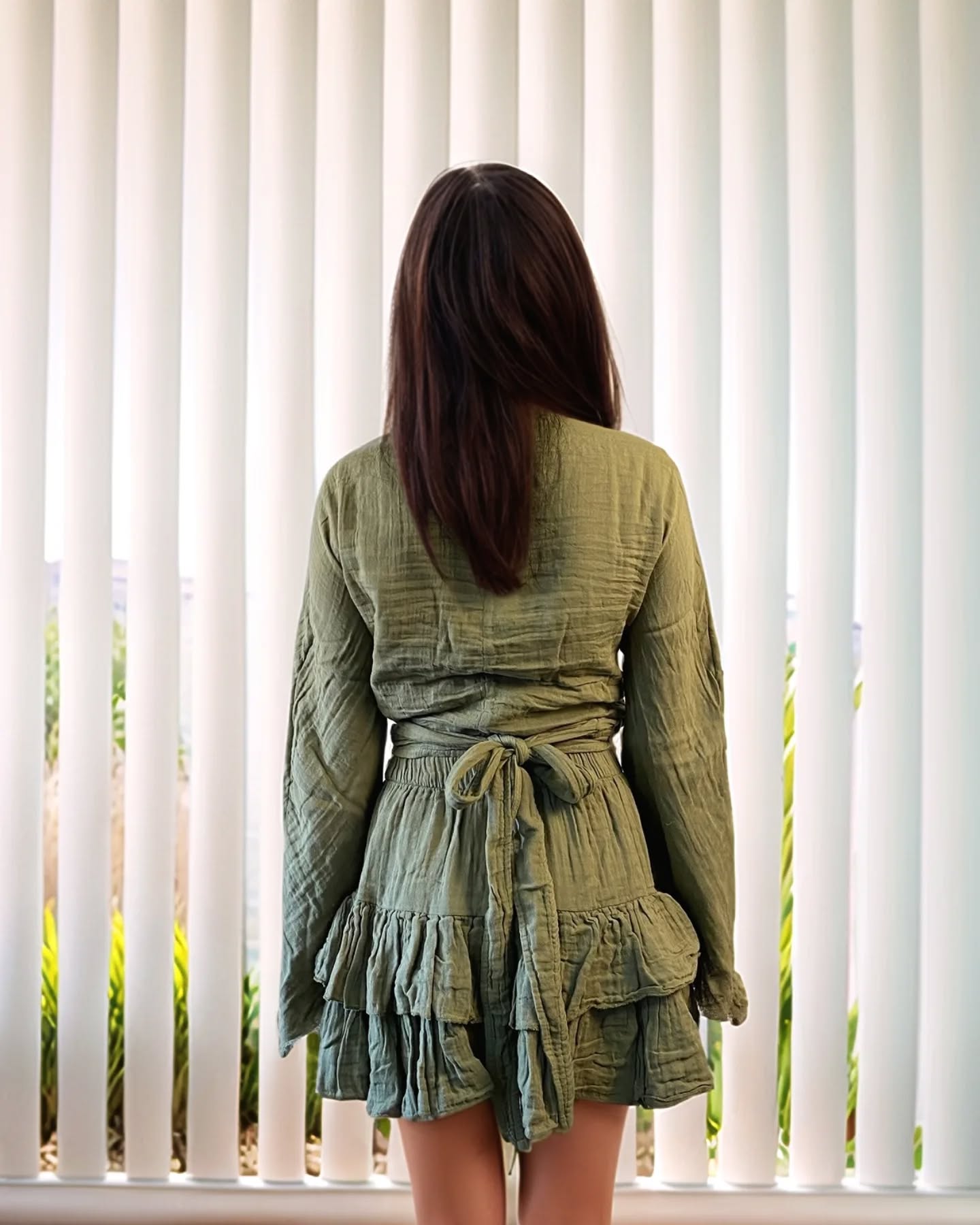 Helene Fırfırlı Müslin Etek