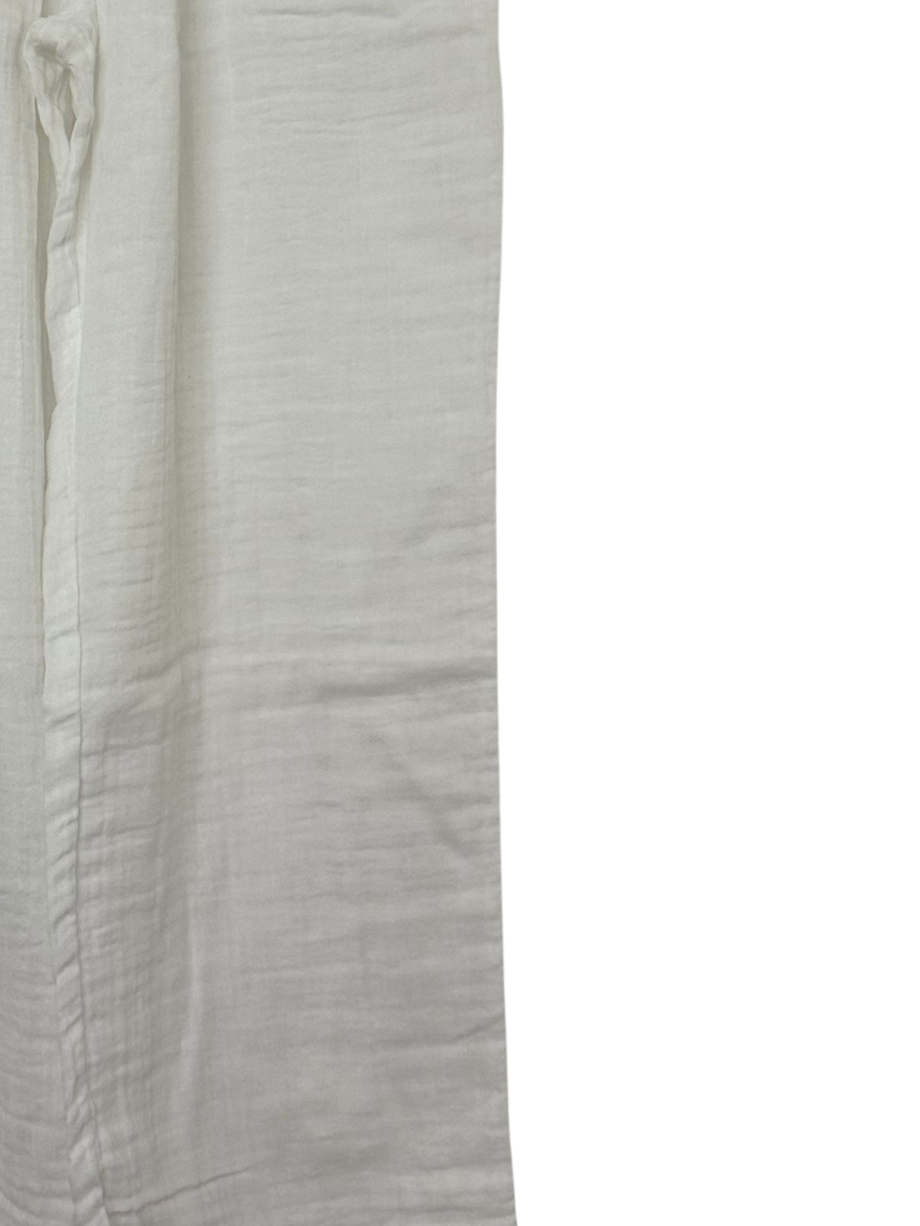 Tike Bağcıklı Müslin Pantolon