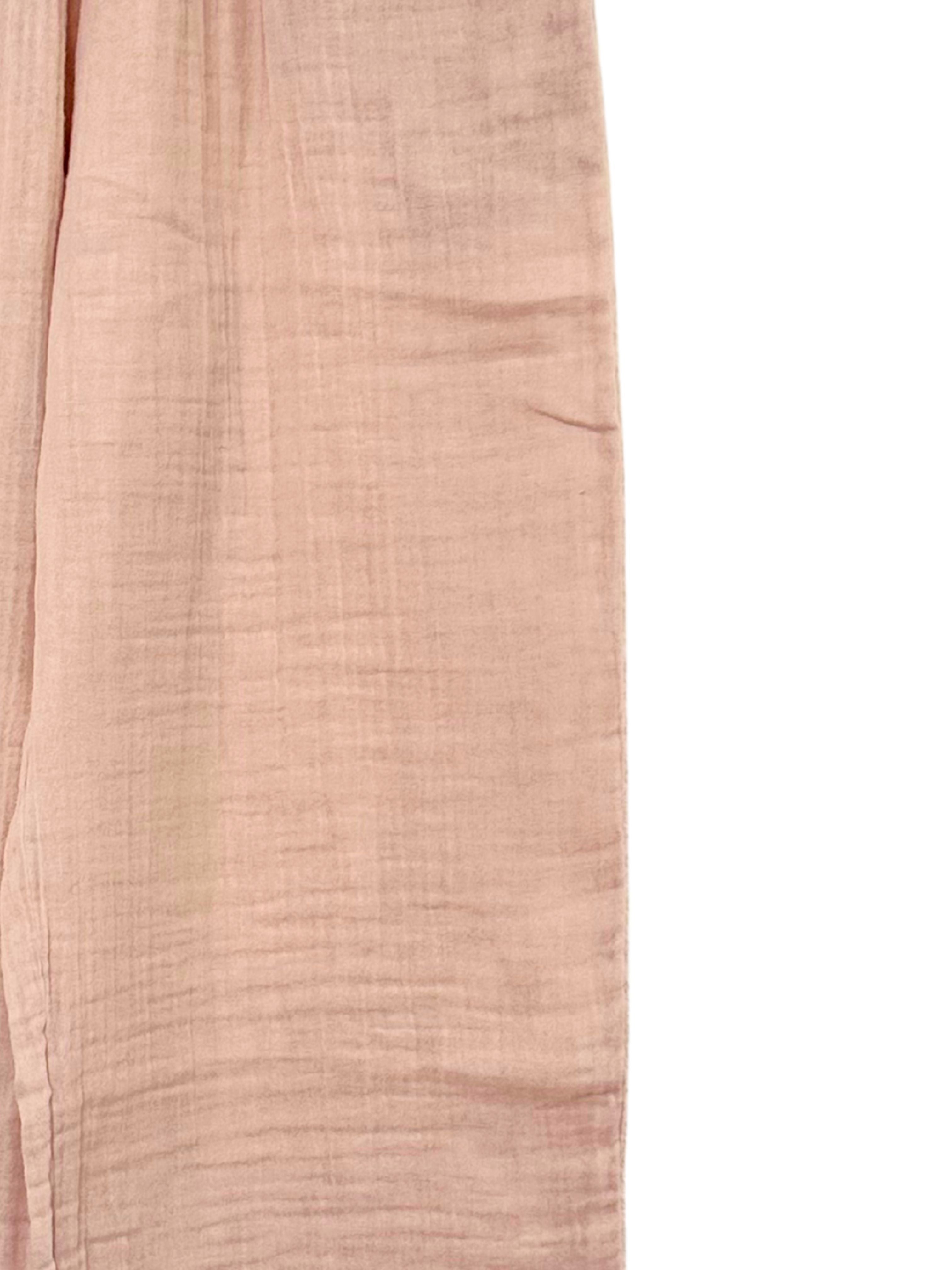 Tike Bağcıklı Müslin Pantolon