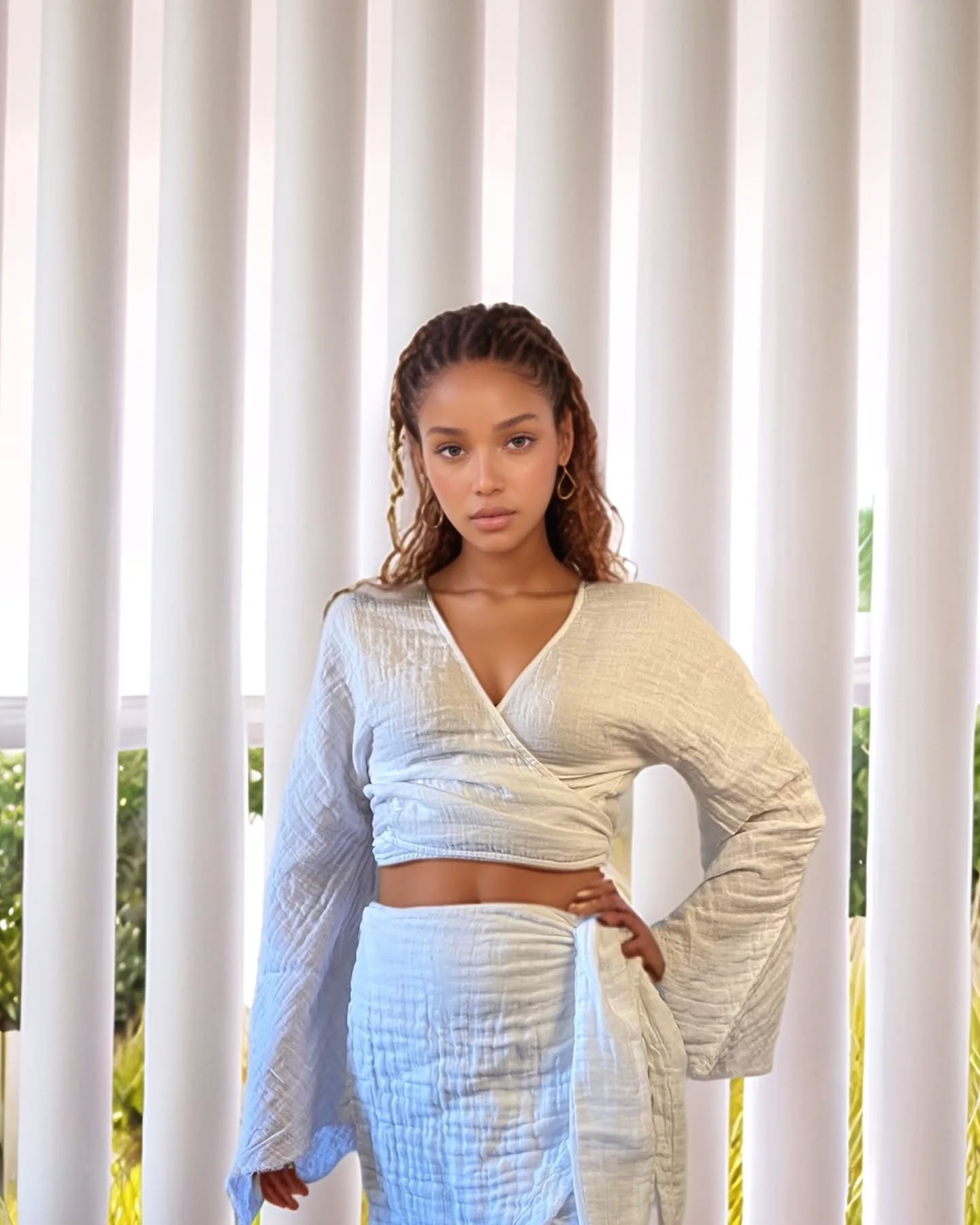 Nare İspanyol Müslin Bluz