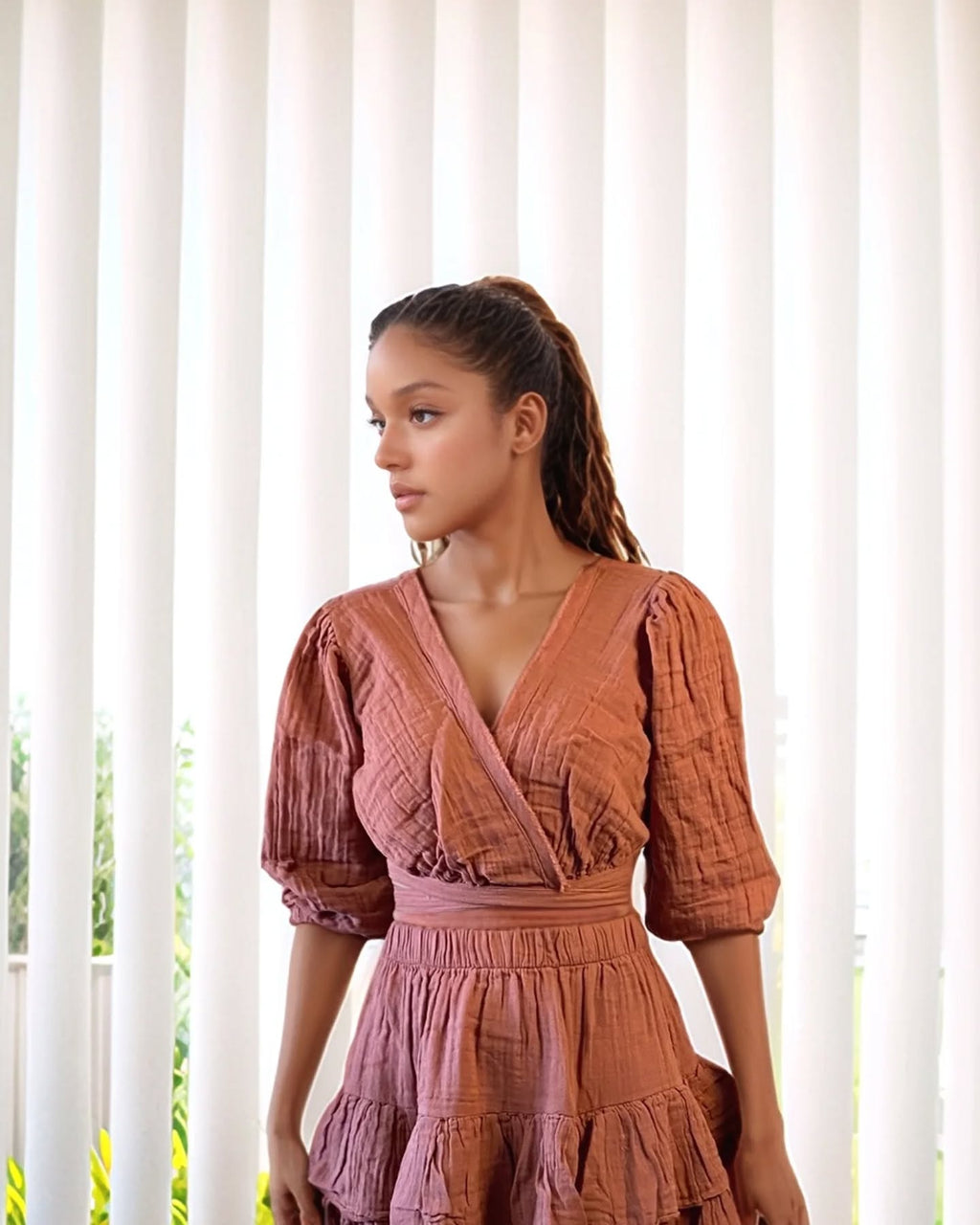 Hermes Müslin Crop