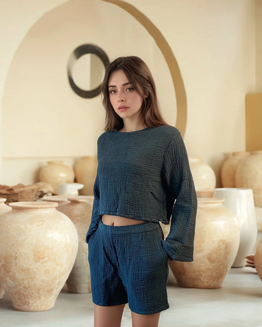 Coco Müslin Şort