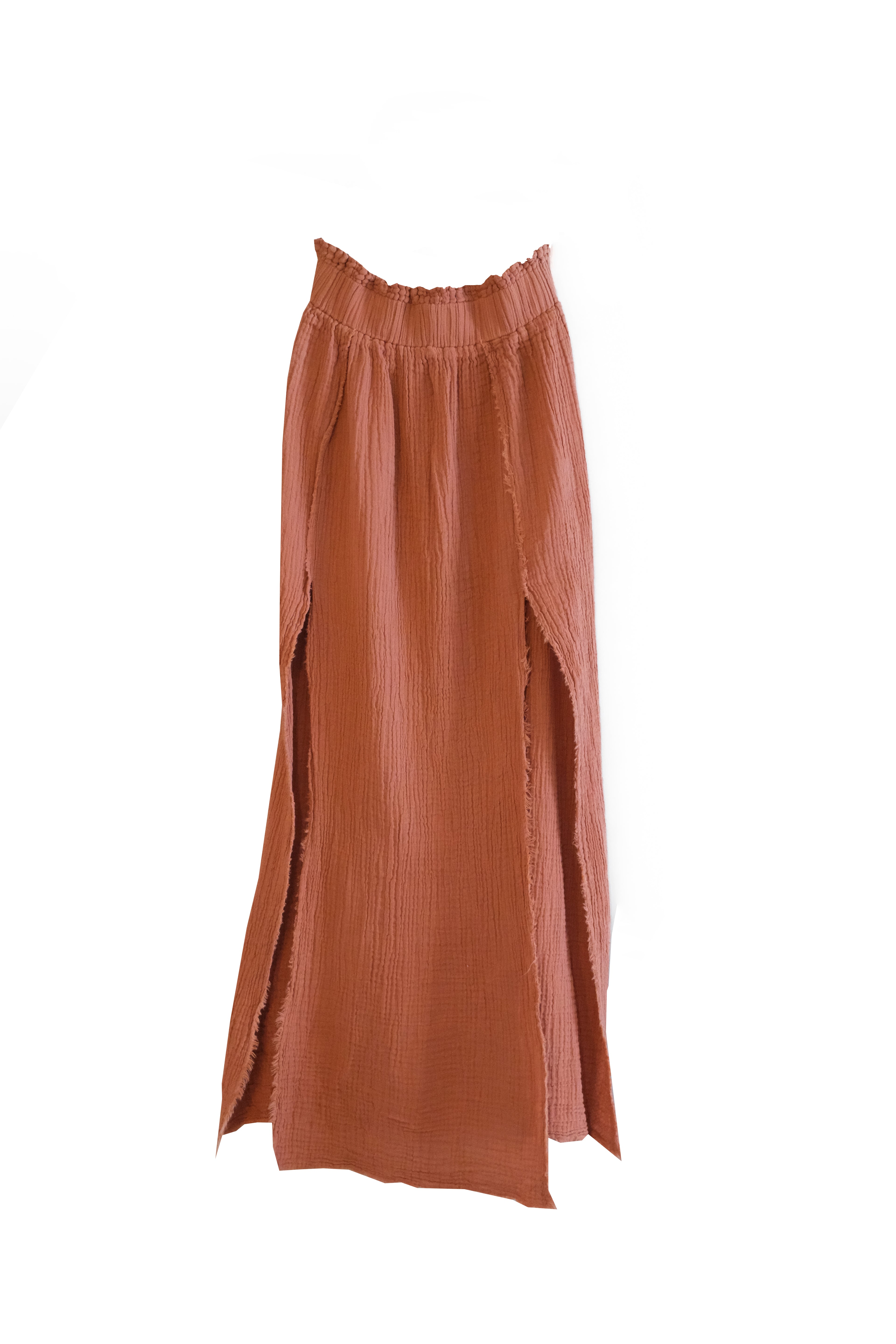 Diana Yırtmaçlı Müslin Etek