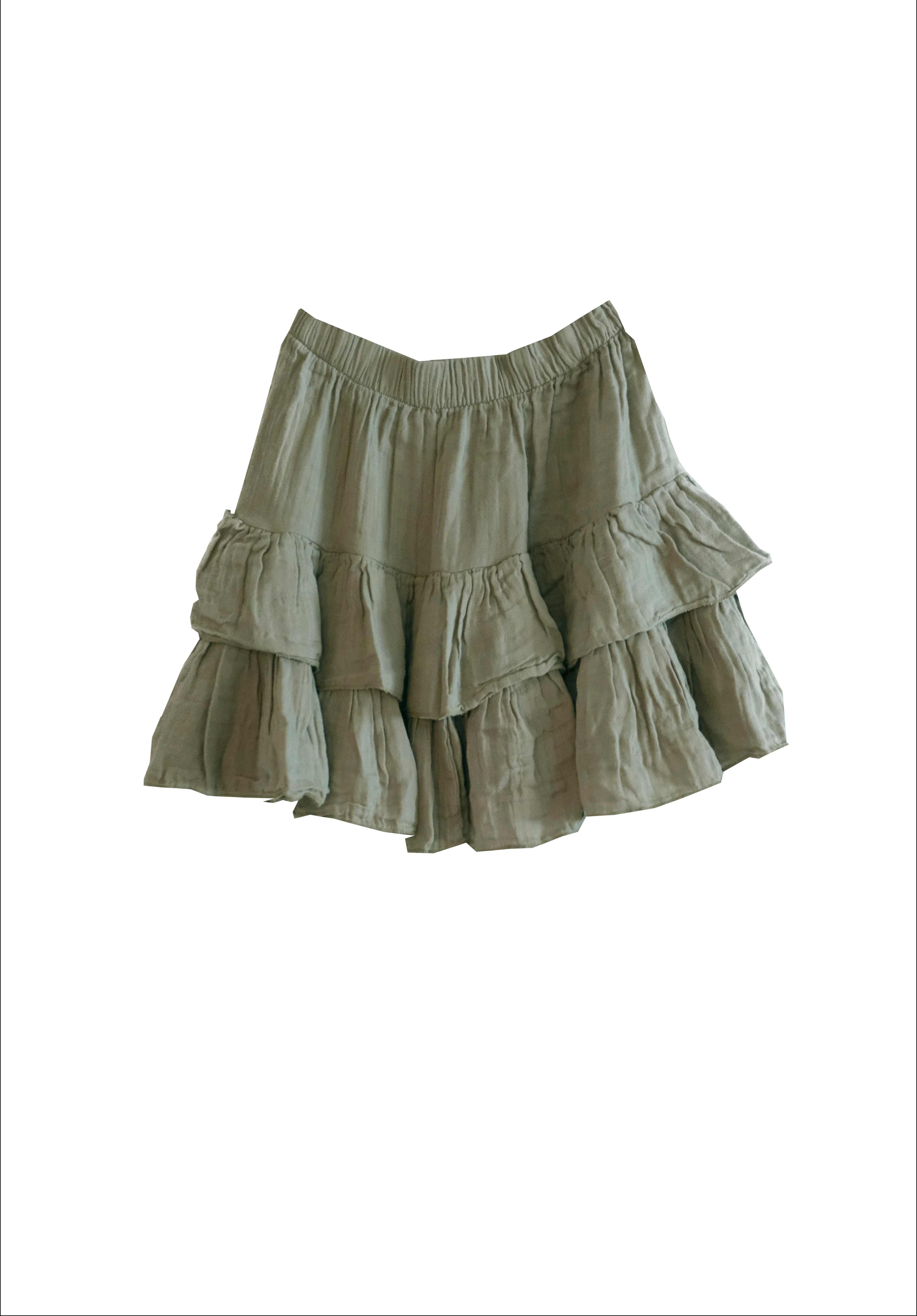 Helene Fırfırlı Müslin Etek