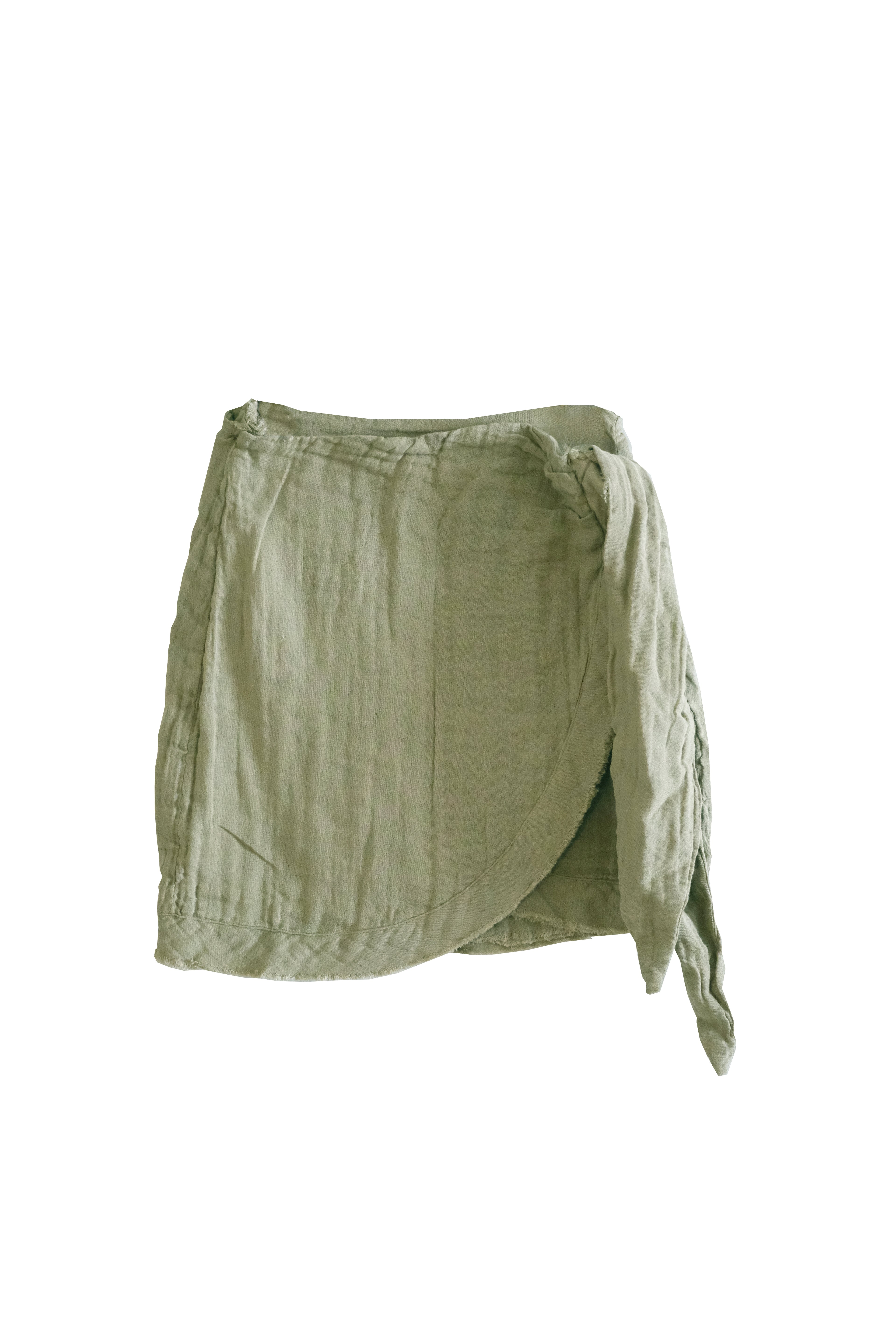 Selene Bağlamalı Müslin Etek