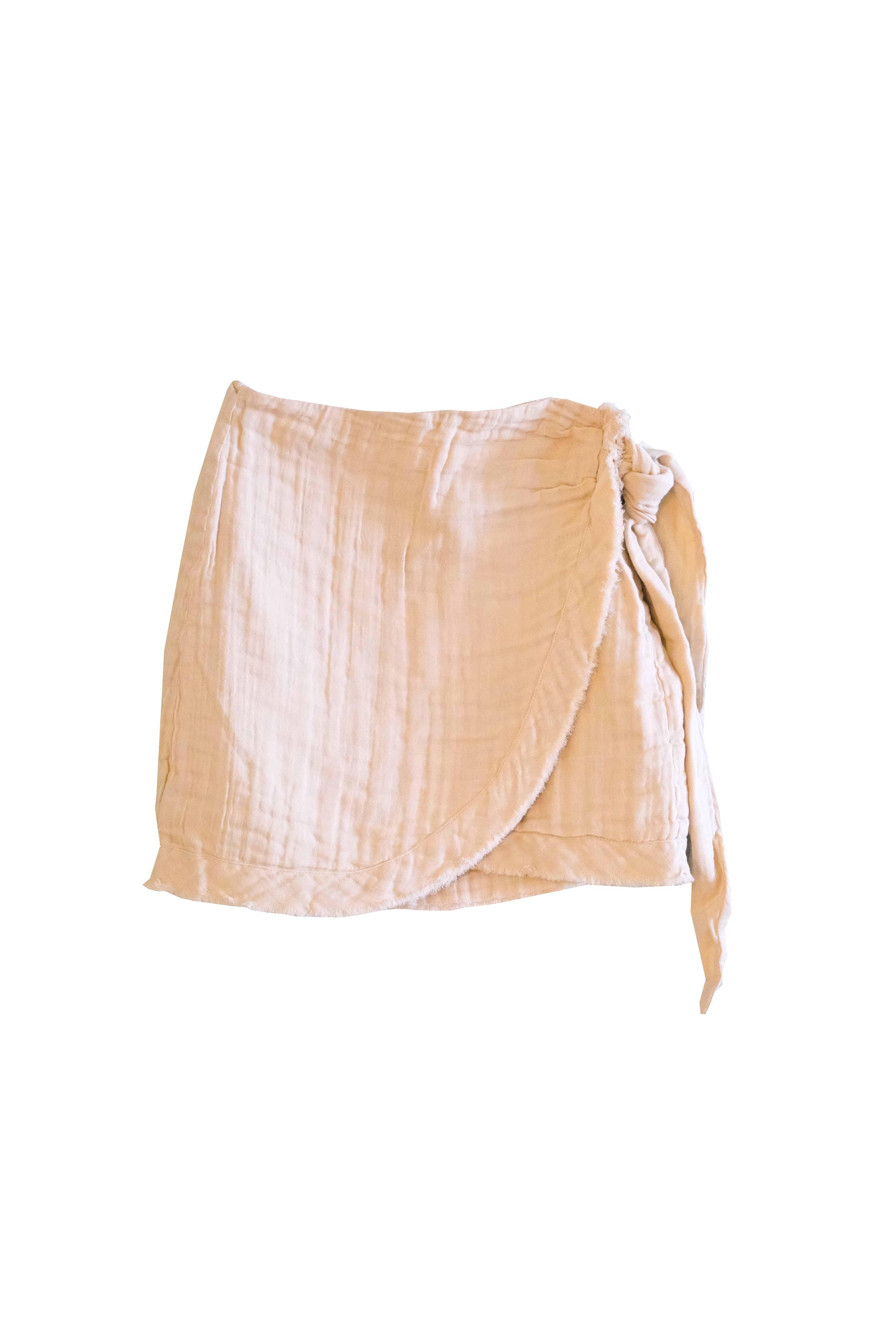 Selene Bağlamalı Müslin Etek