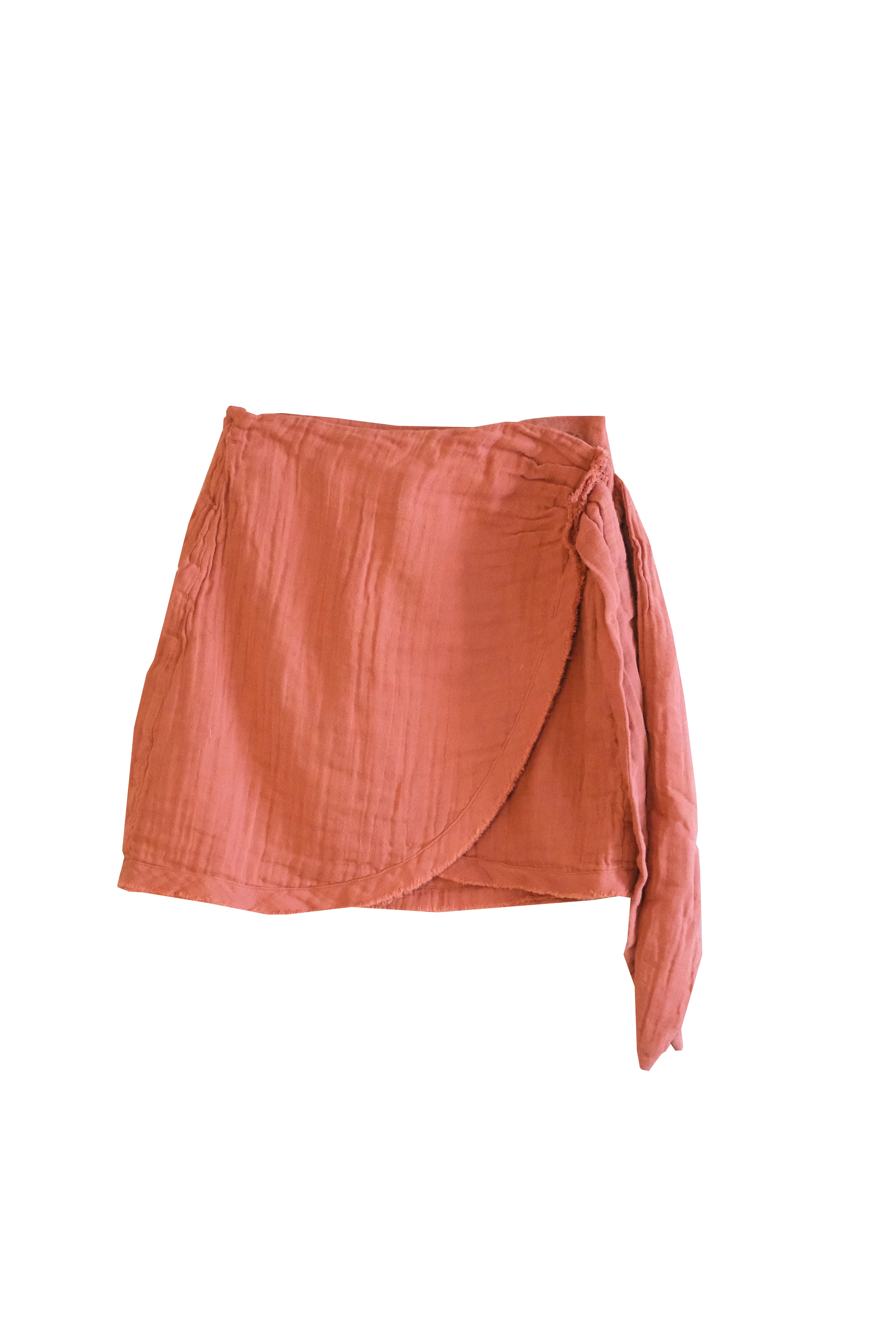 Selene Bağlamalı Müslin Etek