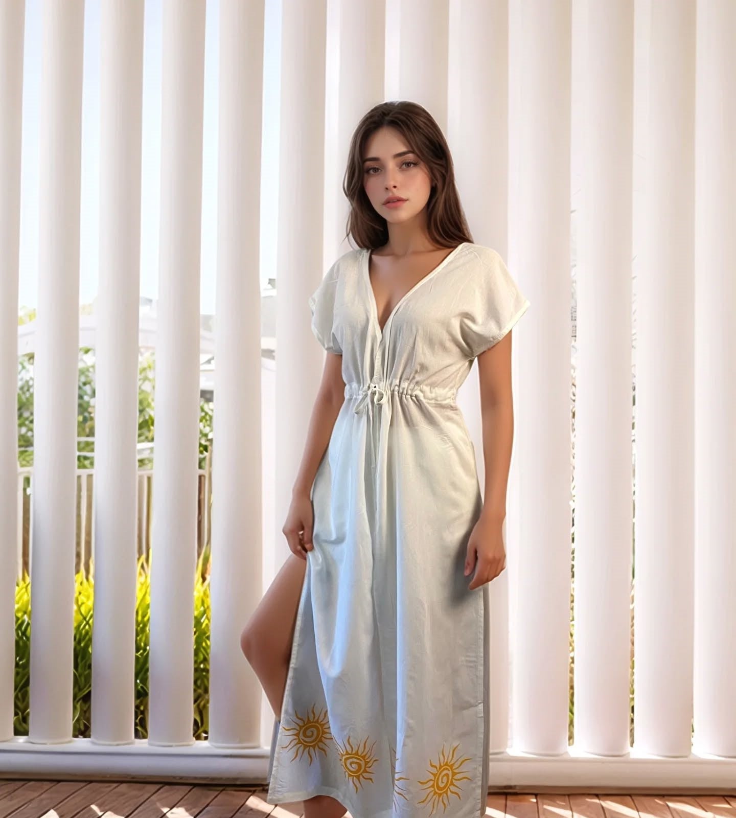 Helios Pamuklu Güneş Elbise