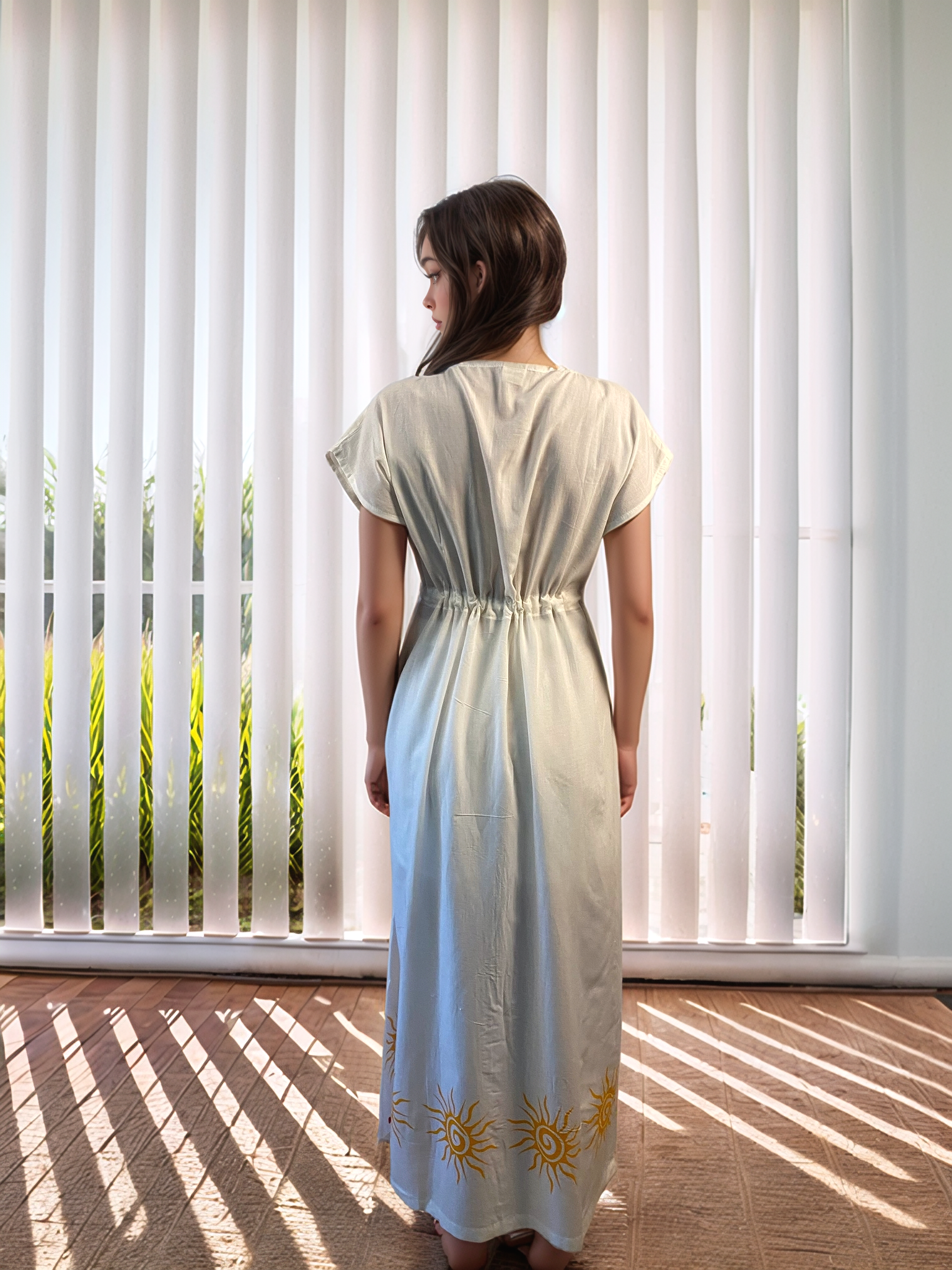 Helios Pamuklu Güneş Elbise