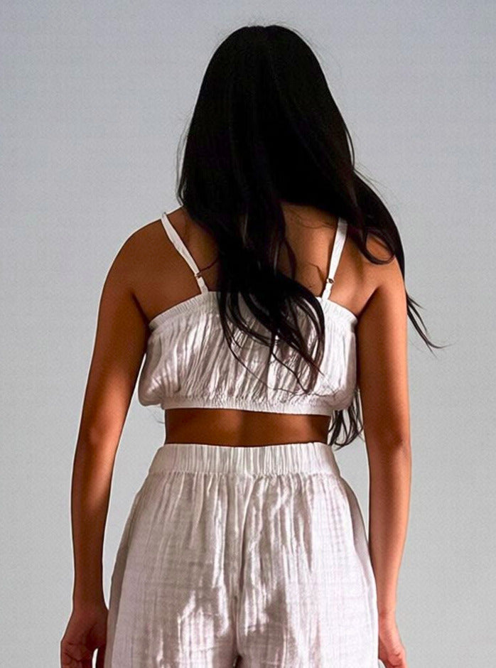 Abby Pamuk Müslin Bralet - Siyah