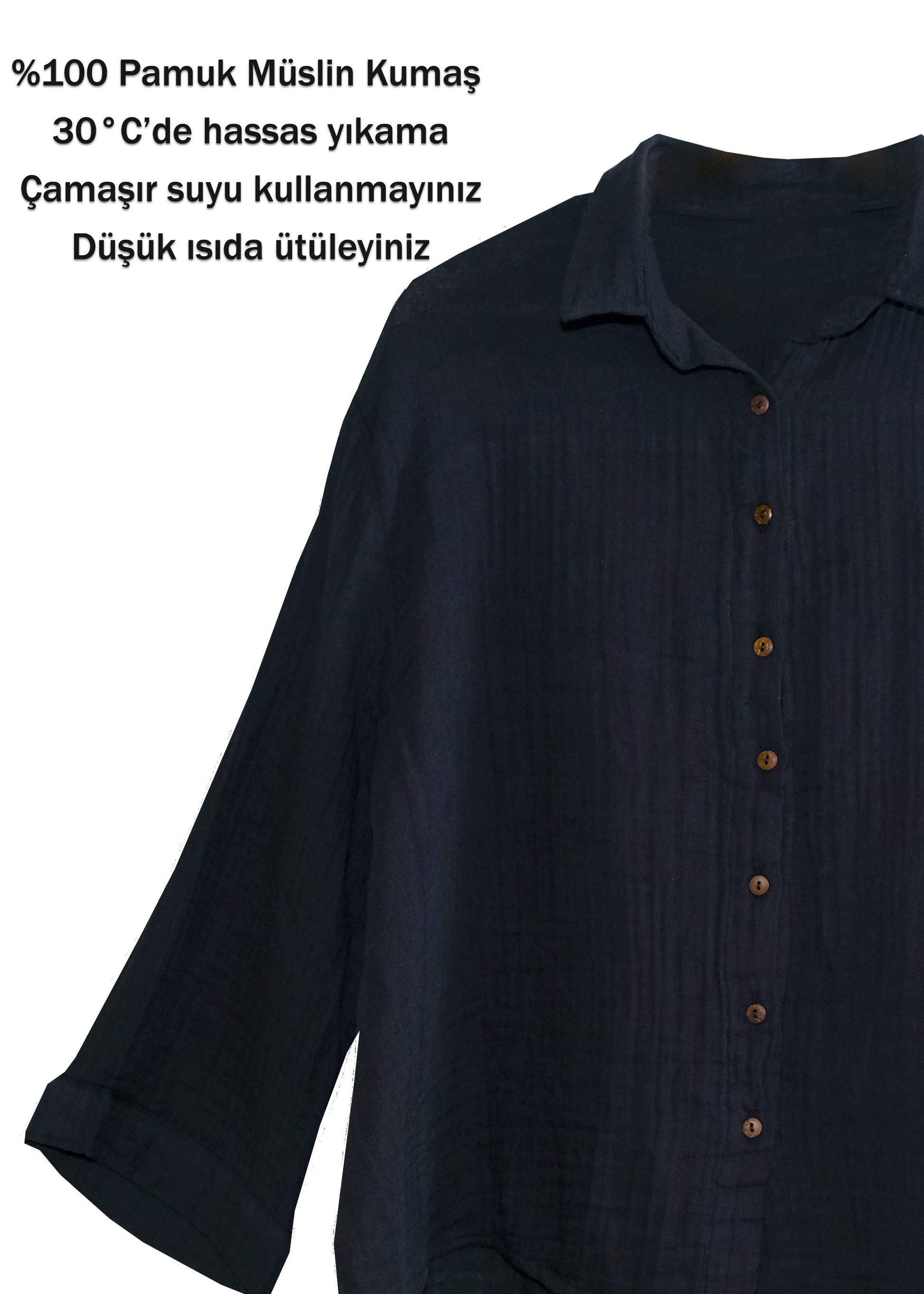 Manşetsiz Gömlek